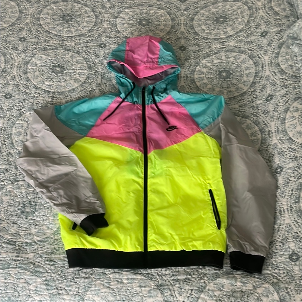 Colorful Windbreaker Jacket